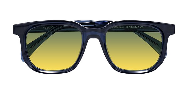 Front of Mysterious in Dark Blue