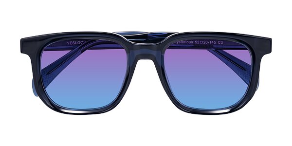 Front of Mysterious in Dark Blue