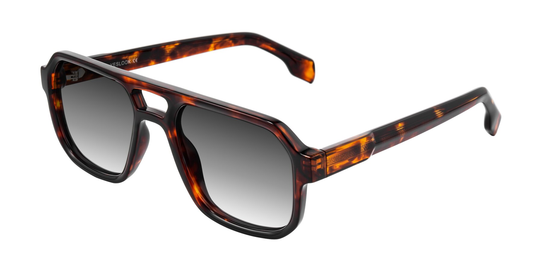 Angle of Beizaai in Tortoise with Gray Gradient Lenses