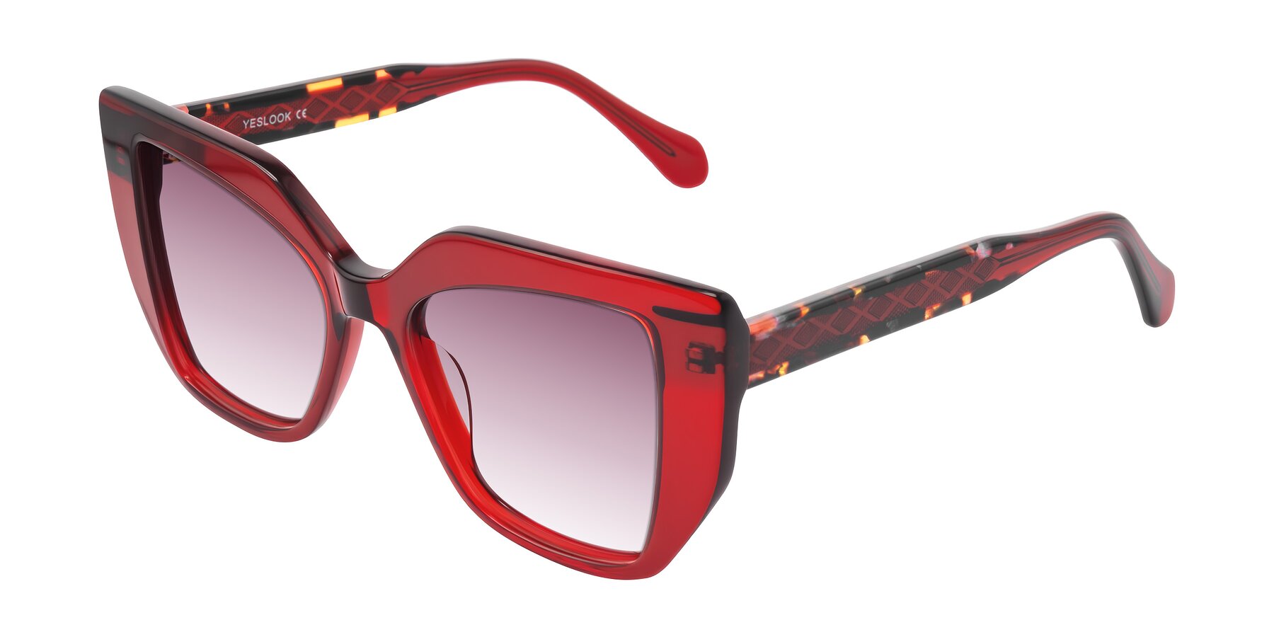 Angle of Arctic in Wine with Wine Gradient Lenses