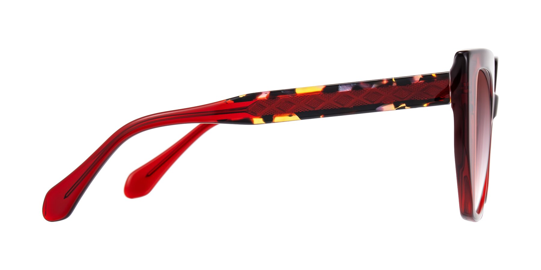 Side of Arctic in Wine with Garnet Gradient Lenses