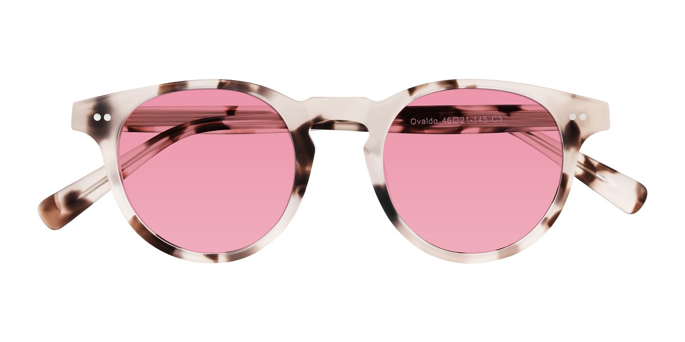 Ovaldo - Ivory Tortoise Tinted Sunglasses