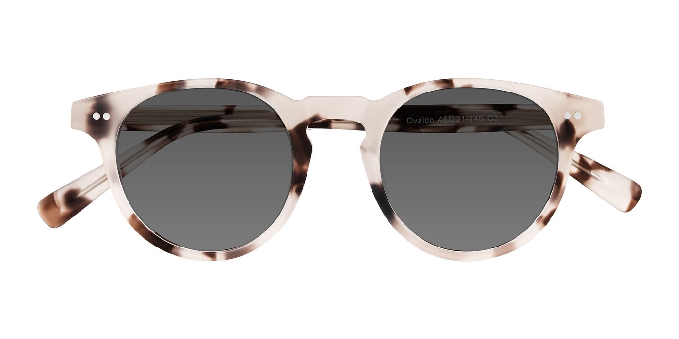 Ovaldo - Ivory Tortoise Tinted Sunglasses