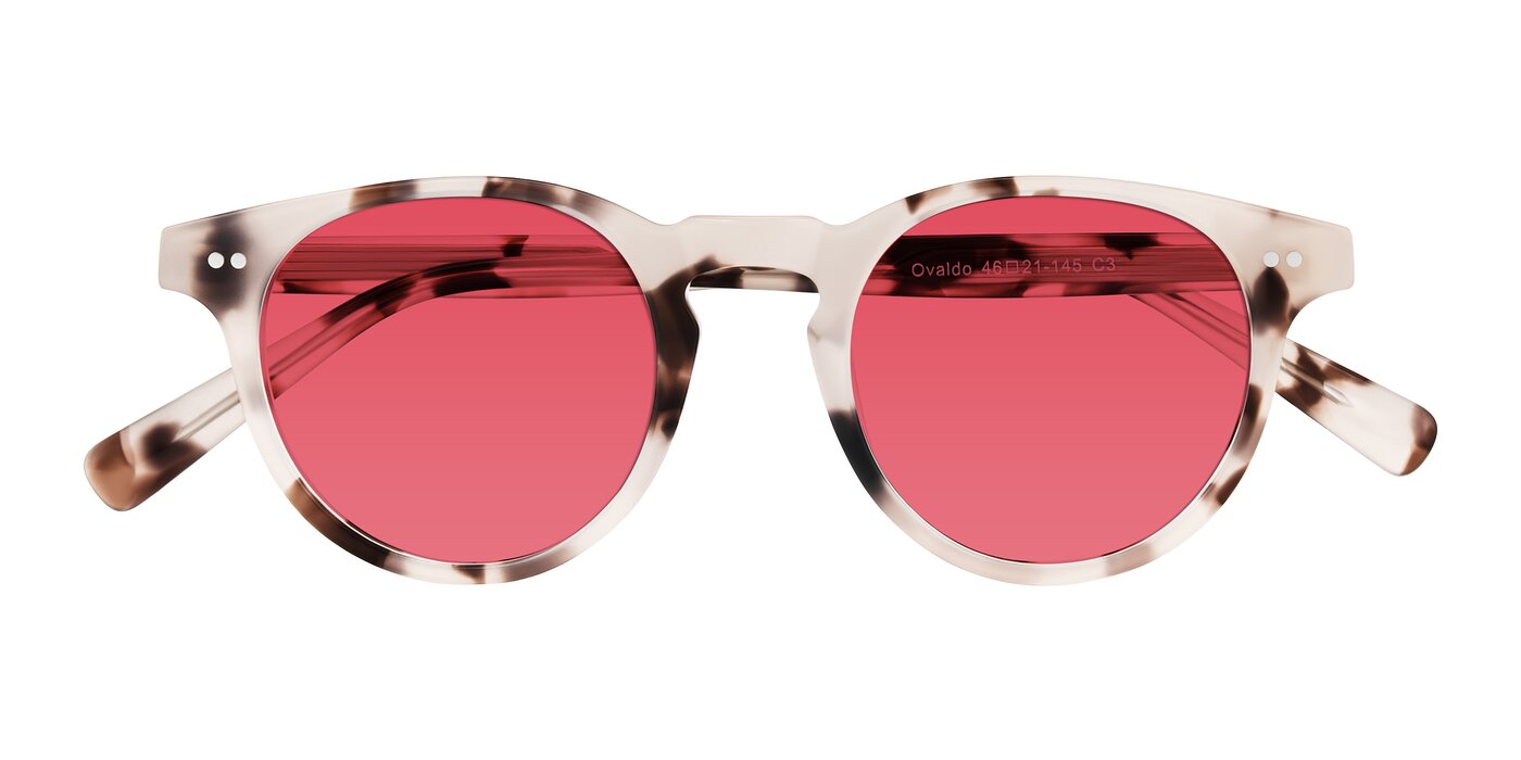 Ovaldo - Ivory Tortoise Tinted Sunglasses