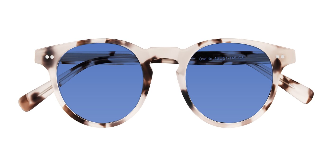 Ovaldo - Ivory Tortoise Tinted Sunglasses