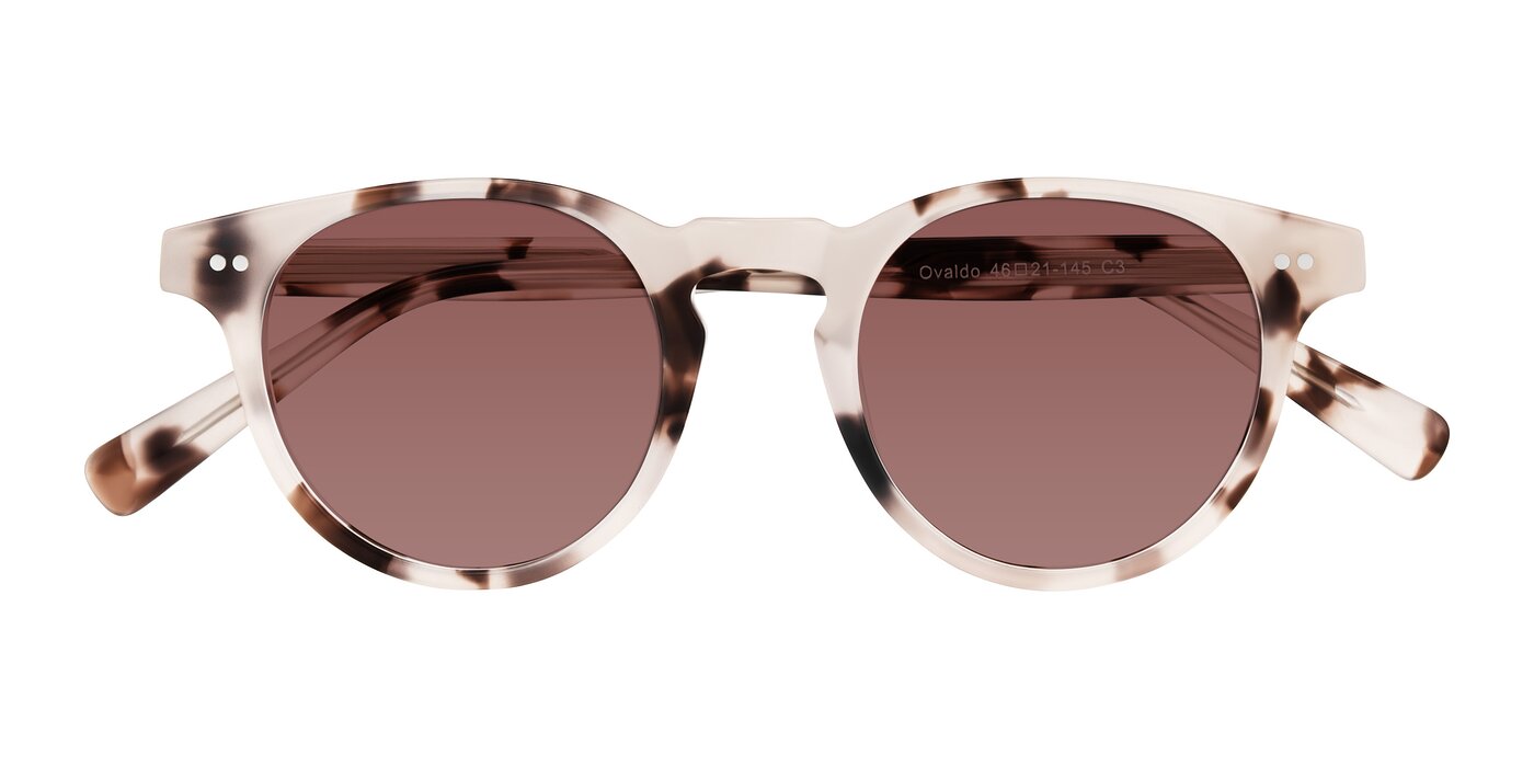 Ovaldo - Ivory Tortoise Tinted Sunglasses