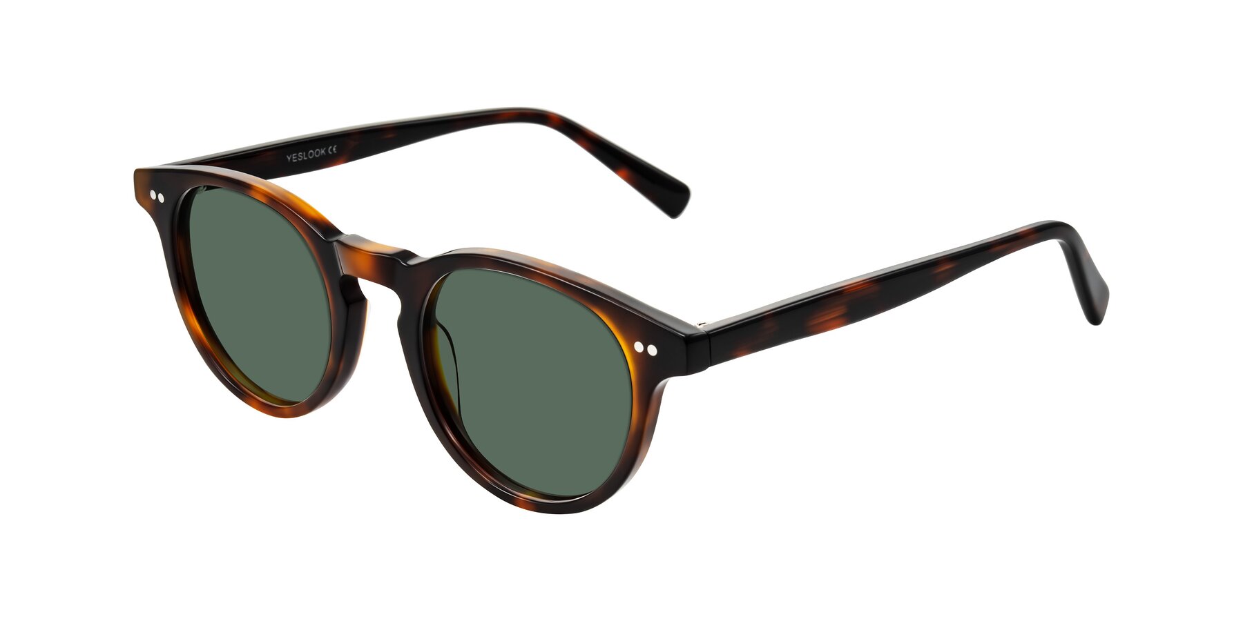 Angle of Ovaldo in Tortoise with Green Polarized Lenses