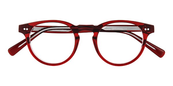 Front of Ovaldo in Wine/Clear