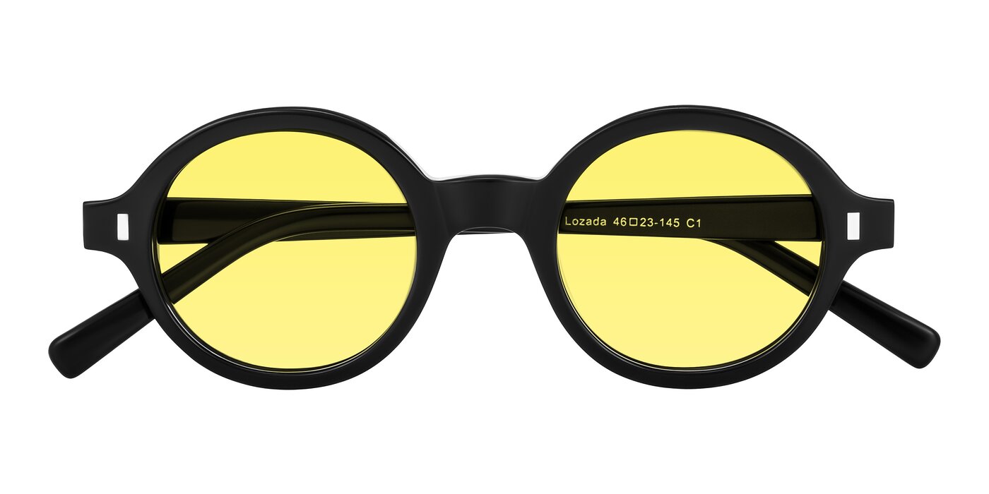 Lozada - Black Tinted Sunglasses