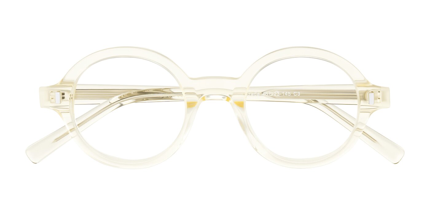 Lozada - Transparent Yellow Eyeglasses