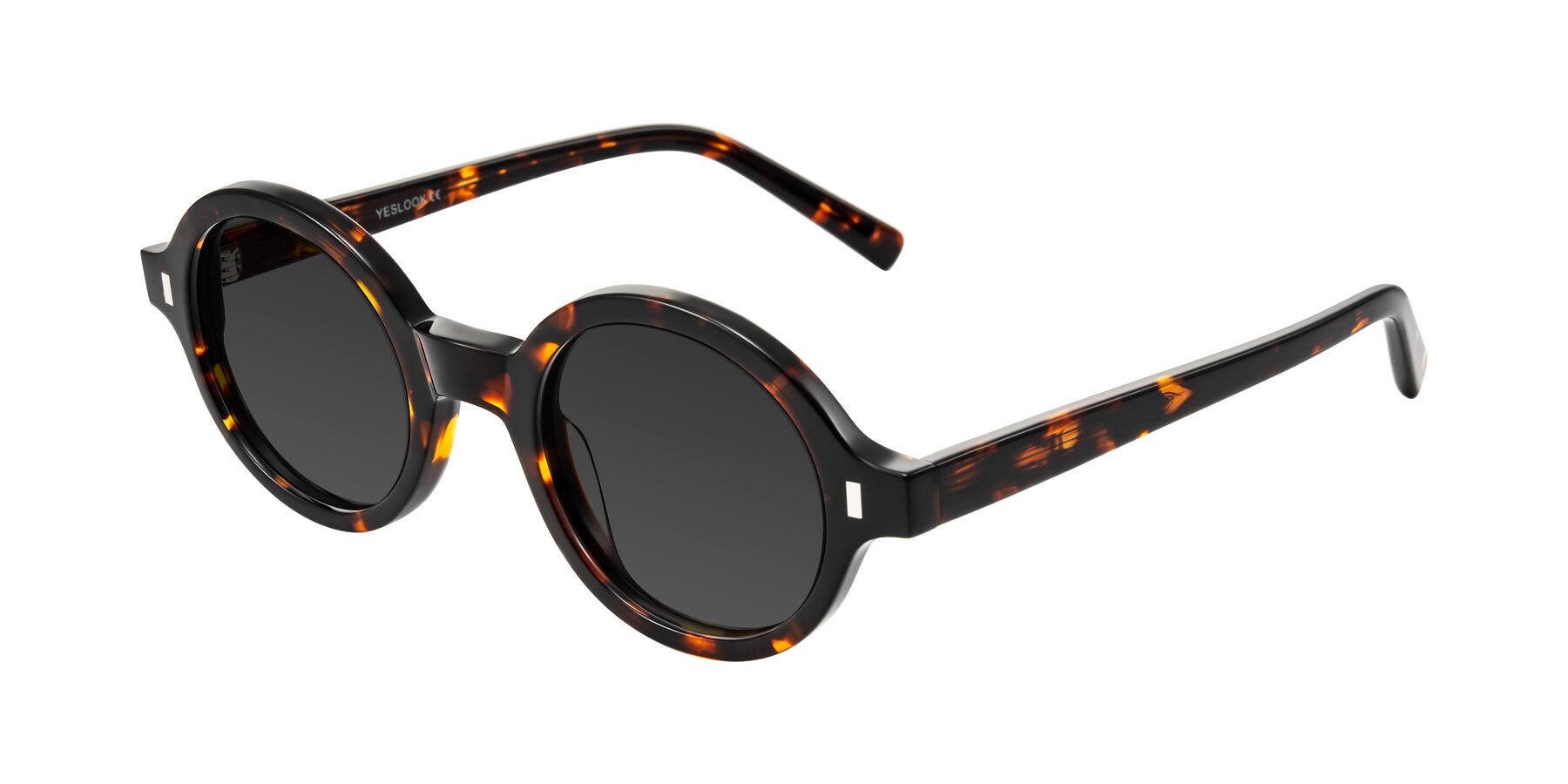 Angle of Lozada in Tortoise with Gray Tinted Lenses