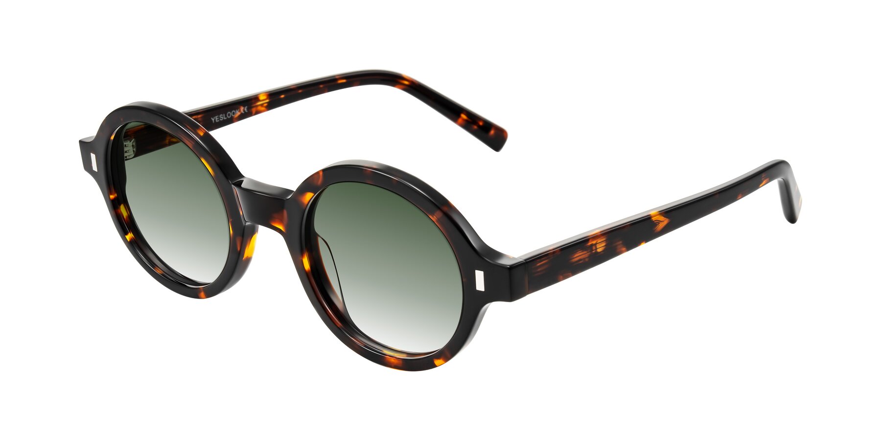 Angle of Lozada in Tortoise with Green Gradient Lenses
