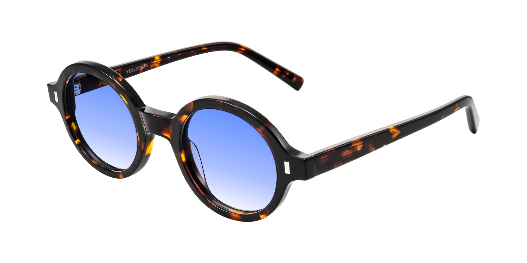 Angle of Lozada in Tortoise with Blue Gradient Lenses