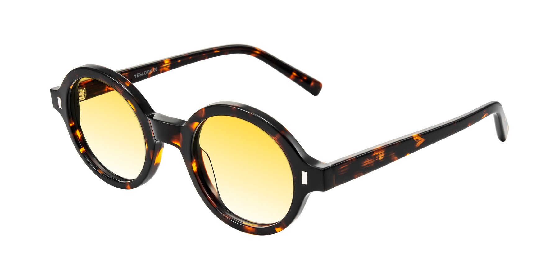 Angle of Lozada in Tortoise with Yellow Gradient Lenses