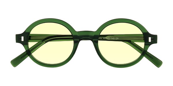 Front of Lozada in Jade Green