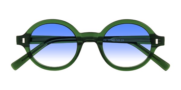 Front of Lozada in Jade Green