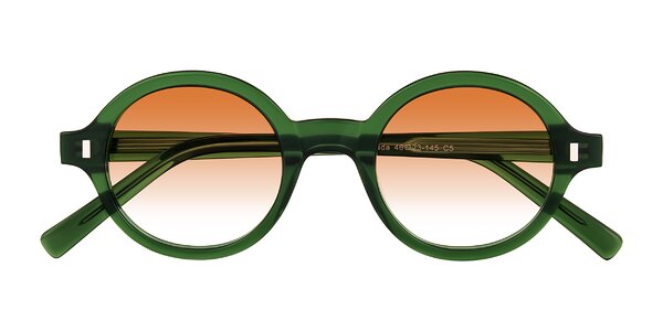 Front of Lozada in Jade Green