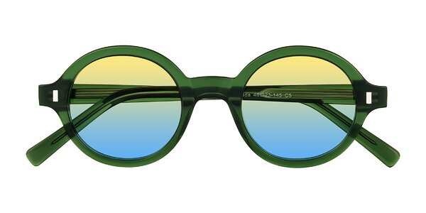 Front of Lozada in Jade Green