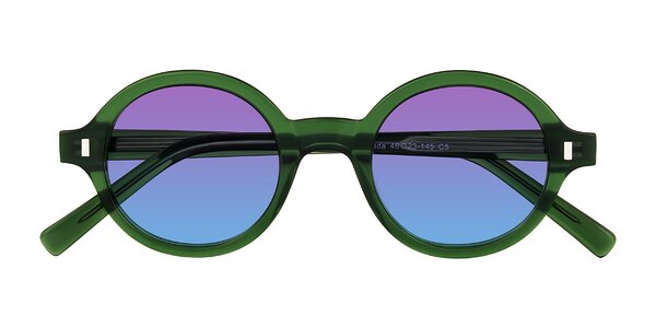 Front of Lozada in Jade Green