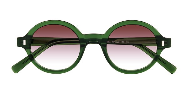 Front of Lozada in Jade Green