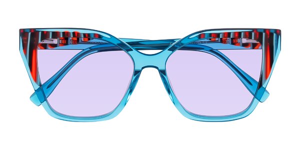 Front of Zimme in Blue Fizz