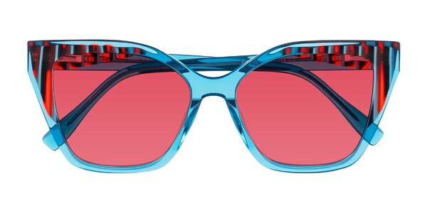 Front of Zimme in Blue Fizz