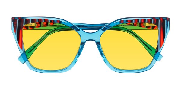 Front of Zimme in Blue Fizz