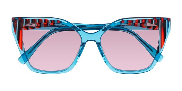 Front of Zimme in Blue Fizz