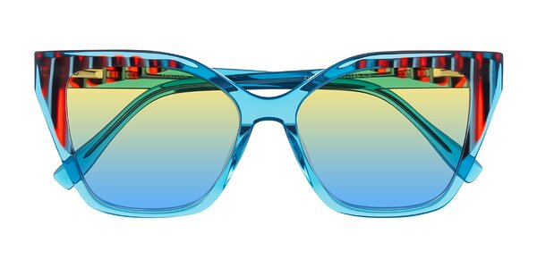 Front of Zimme in Blue Fizz