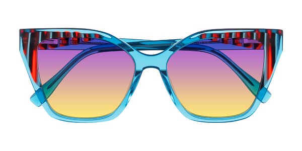 Front of Zimme in Blue Fizz