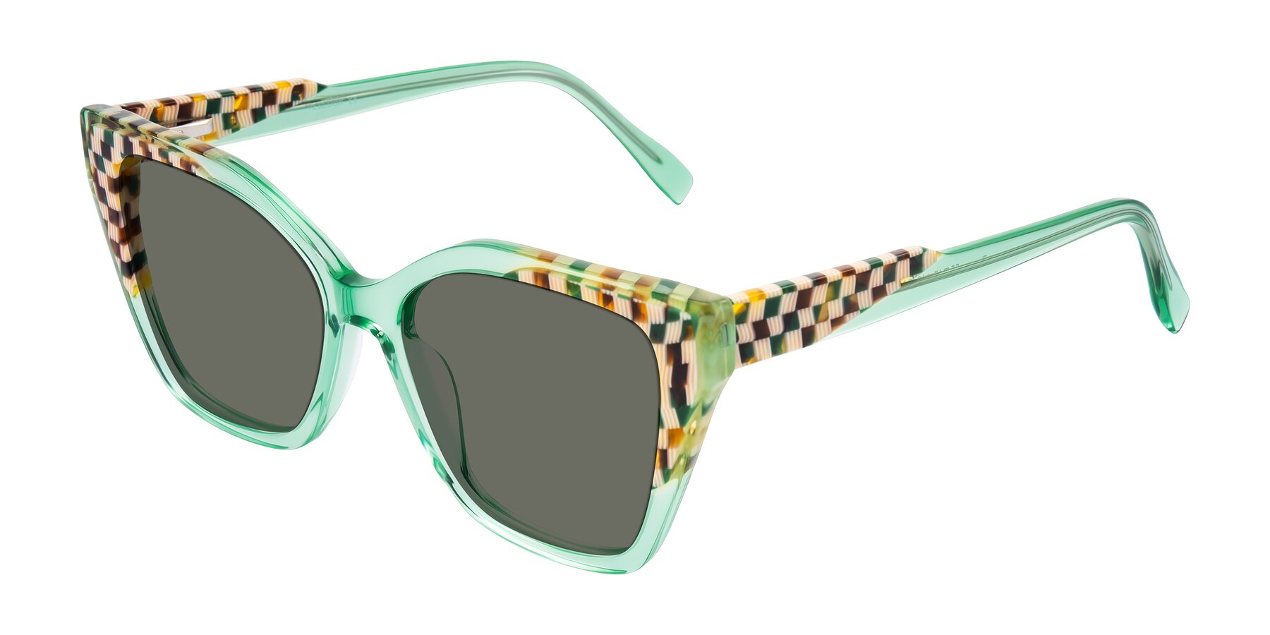 Angle of Zimme in Mint Mod with Gray Polarized Lenses