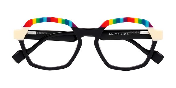 Front of Ralyn in Rainbow Noir
