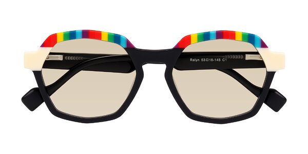 Front of Ralyn in Rainbow Noir
