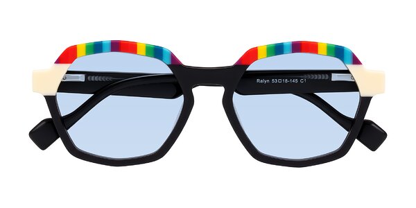 Front of Ralyn in Rainbow Noir