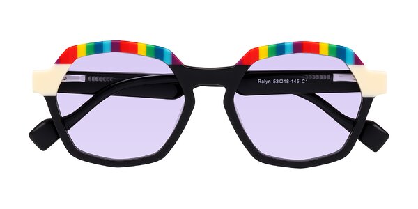 Front of Ralyn in Rainbow Noir
