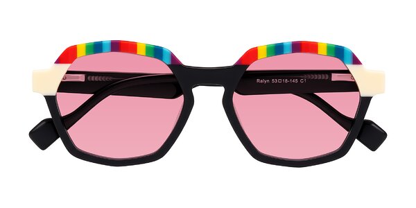Front of Ralyn in Rainbow Noir