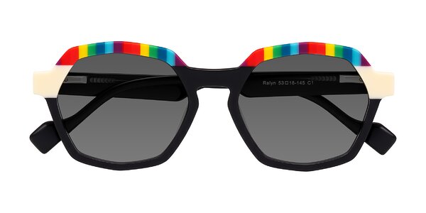 Front of Ralyn in Rainbow Noir