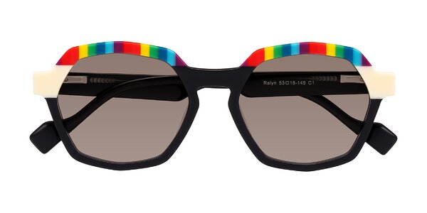 Front of Ralyn in Rainbow Noir