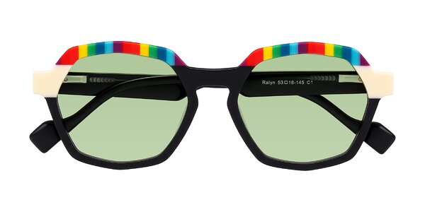 Front of Ralyn in Rainbow Noir