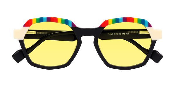 Front of Ralyn in Rainbow Noir