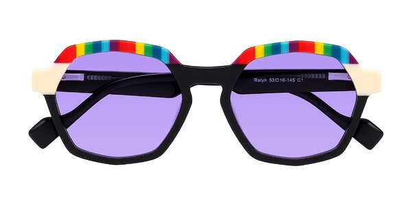 Front of Ralyn in Rainbow Noir
