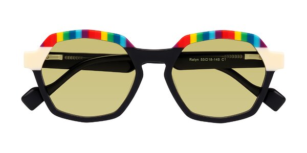 Front of Ralyn in Rainbow Noir