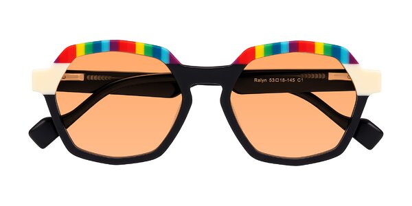Front of Ralyn in Rainbow Noir
