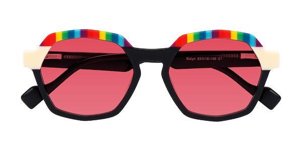 Front of Ralyn in Rainbow Noir