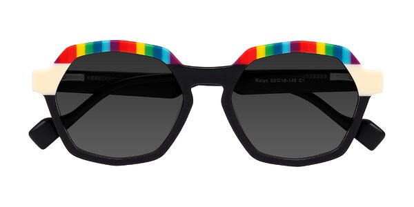 Front of Ralyn in Rainbow Noir