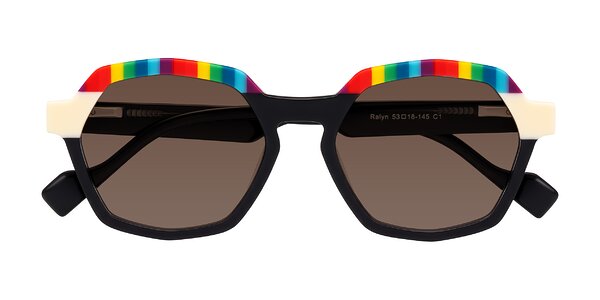 Front of Ralyn in Rainbow Noir