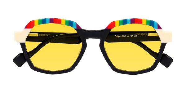 Front of Ralyn in Rainbow Noir