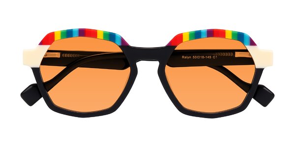 Front of Ralyn in Rainbow Noir
