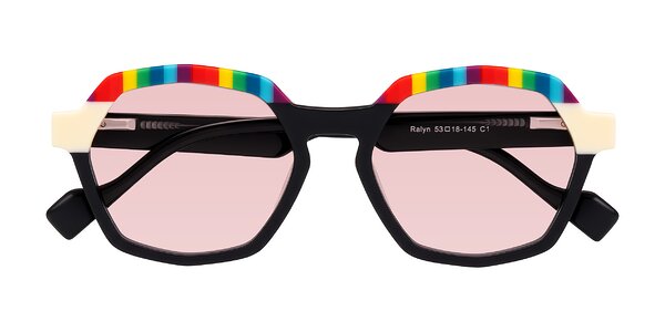 Front of Ralyn in Rainbow Noir
