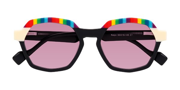 Front of Ralyn in Rainbow Noir
